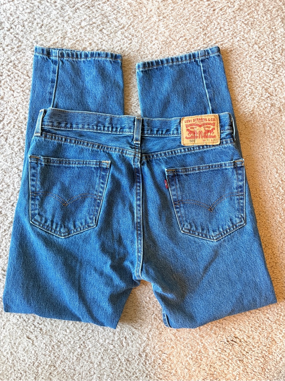 Mid Wash Men’s 100% Cotton Levi’s
